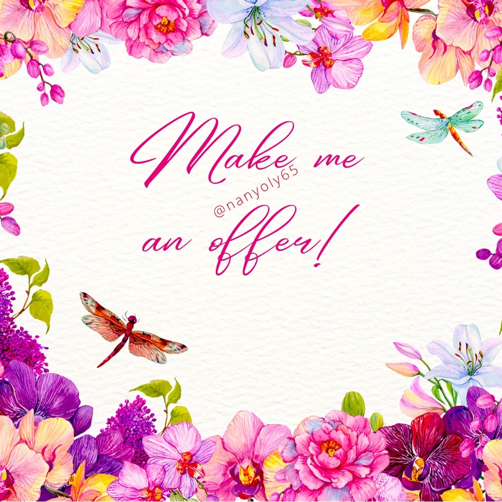 Floral Art Print with Dragonflies
